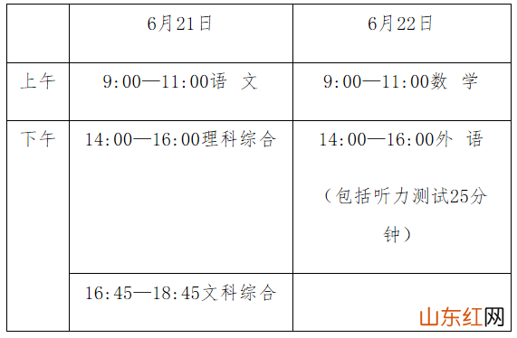 河北张家口中考时间2022具体时间 2022河北张家口中考时间及科目安排