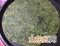 荠菜做法 荠菜鸡蛋饼的简单做法