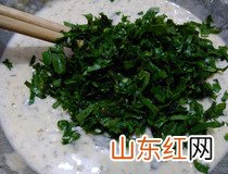 荠菜做法 荠菜鸡蛋饼的简单做法