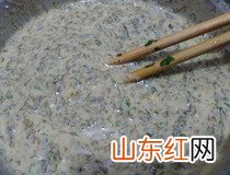 荠菜做法 荠菜鸡蛋饼的简单做法